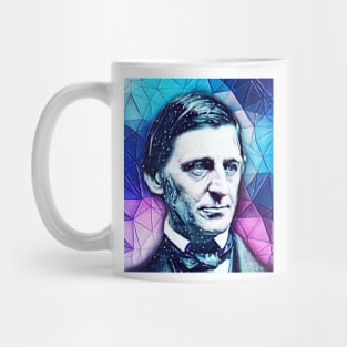 Ralph Waldo Emerson Snowy Portrait | Ralph Waldo Emerson Artwork 5 Mug